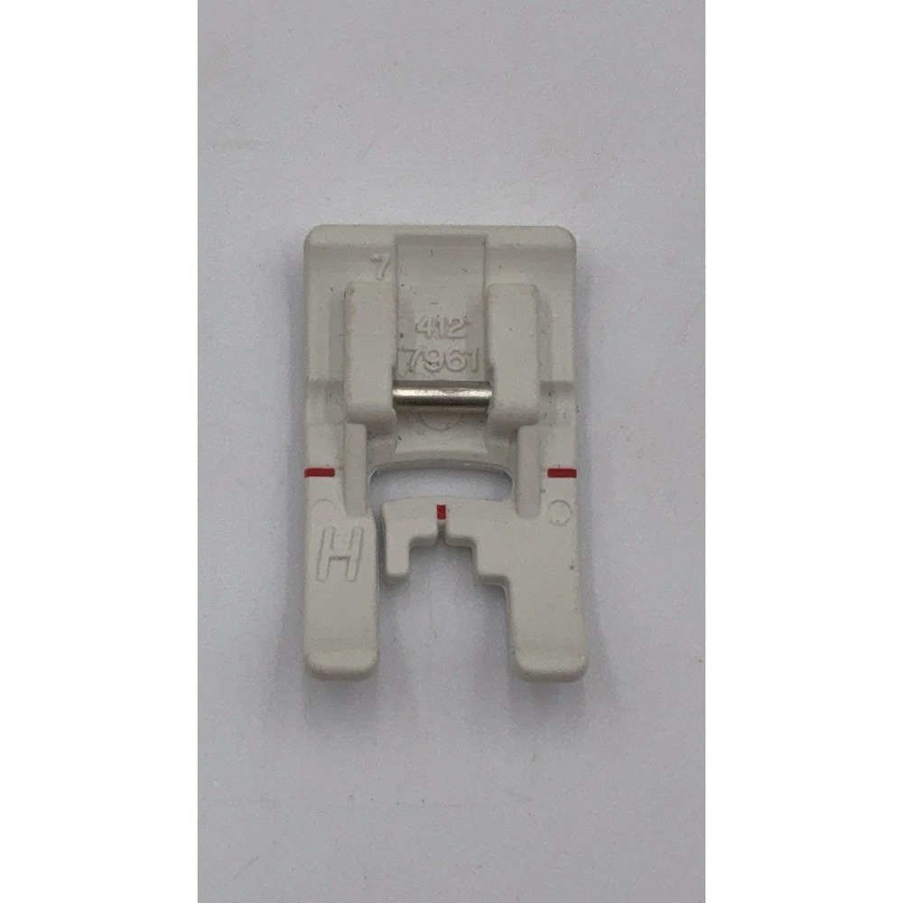 Husqvarna Viking Snap-on ZigZag Teflon Presser Foot Sole "H" Part #4127961
